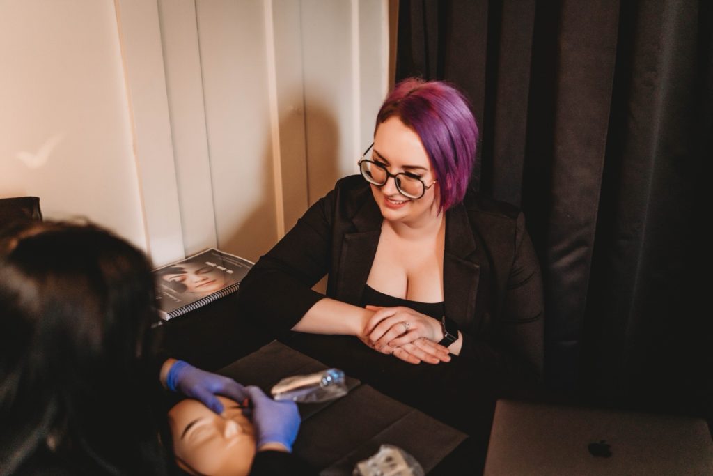 Beauty Artist cosmetic tattooing course instruction